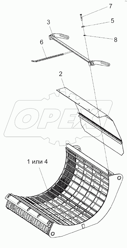 Подбарабанье КЗК 0103000-01