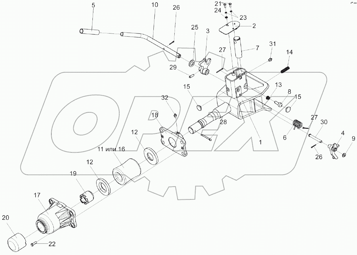 Устройство тяговое КЗР 0232000