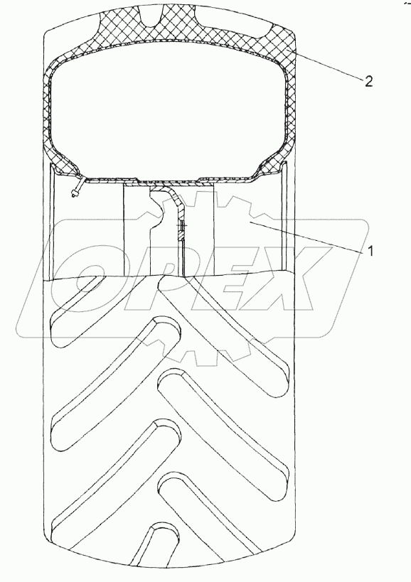 Колесо КЗК 0118000 и КЗК 0118000-01
