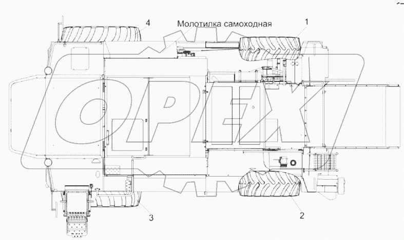 Установка колес КЗК-8К-0111100