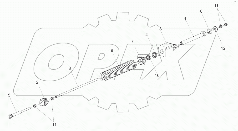 Пружина КЗК 0100580А