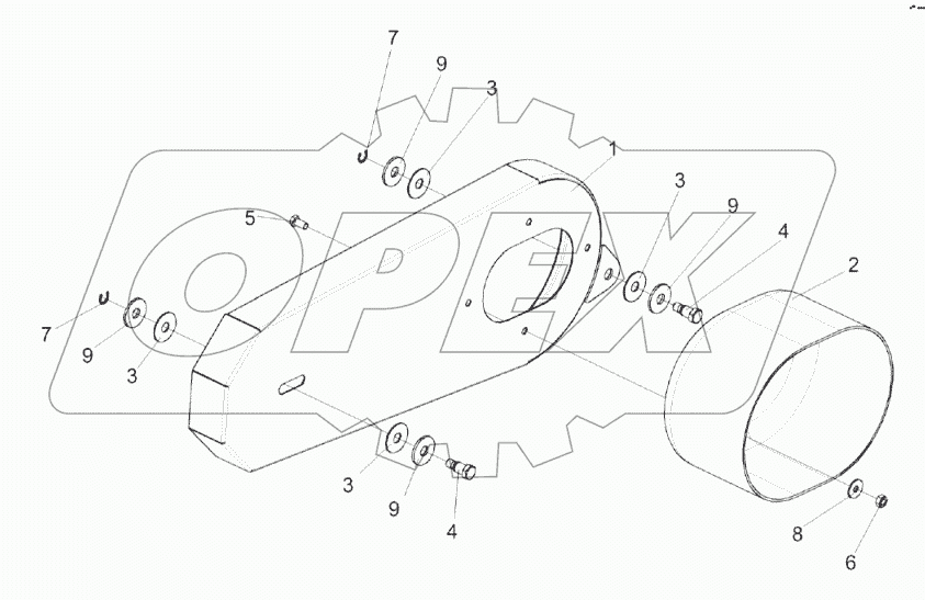 Ограждение КЗК-8-1810120