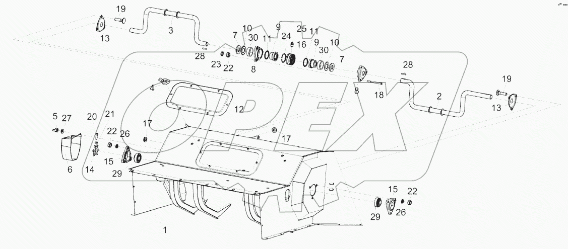 Капот КЗК-8К-2-0400080