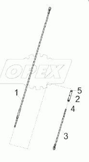 Тяга КЗК-8К-0400520