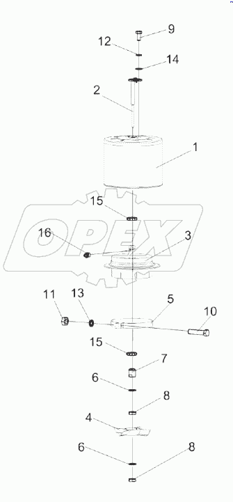 Воздухозаборник вращающийся КЗК-12-3-0126420