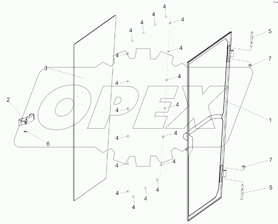 Дверь КЗК-12-0120360