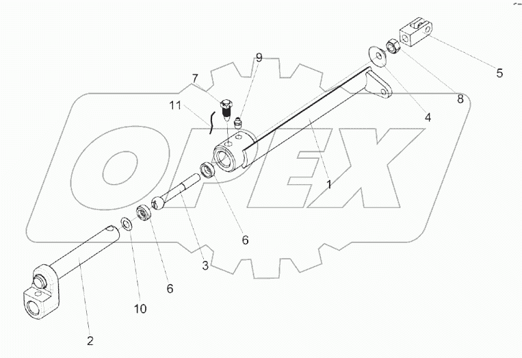 Шток КЗК-8-0119120