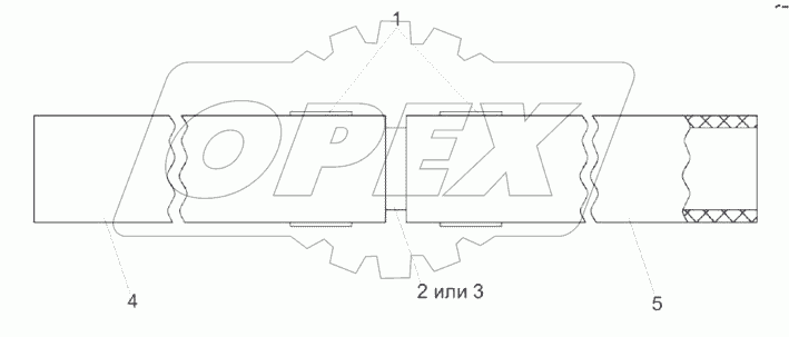 Рукав сборный КЗК-12-0601600-01