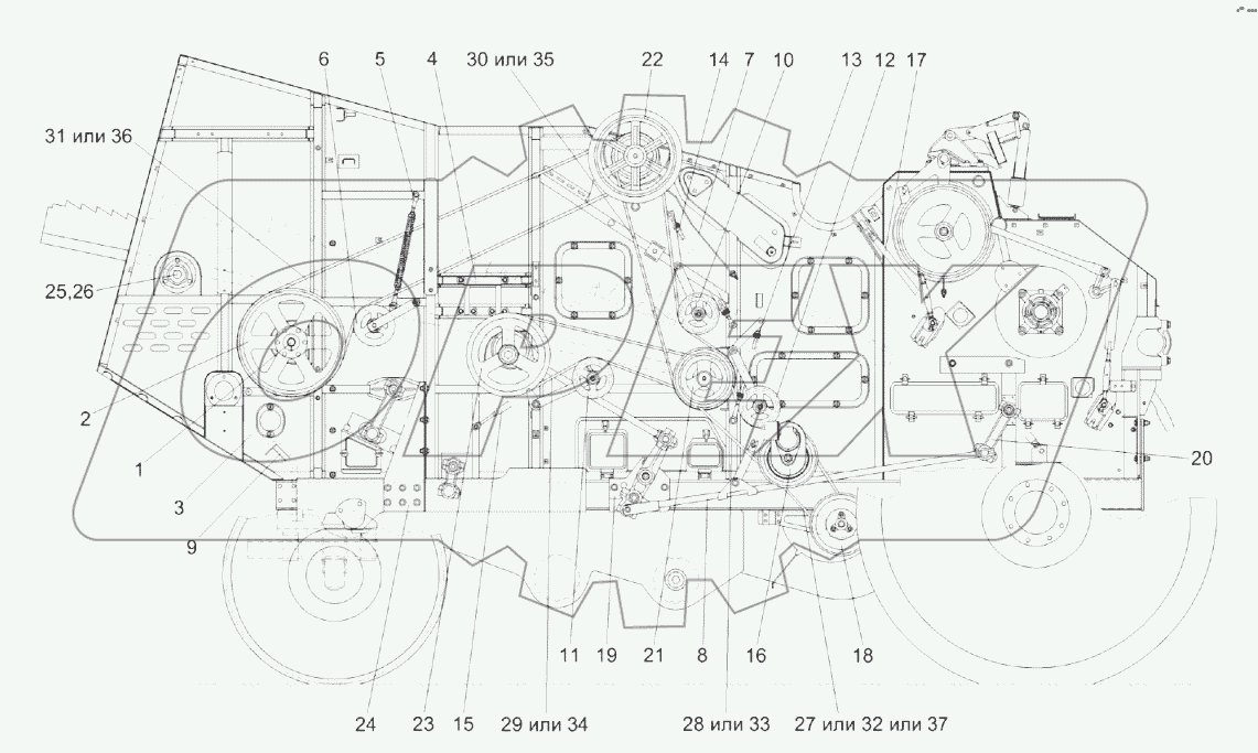 Очистка КВК-8К-0202000 (вид справа)