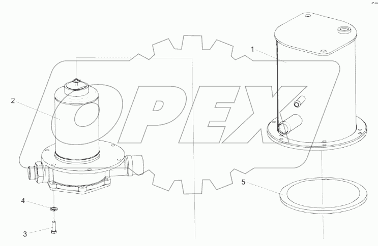 Фильтр сливной КЗК-8К-0602310