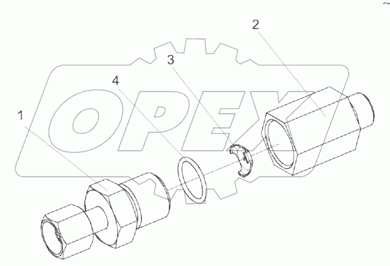 Дроссель с обратным клапаном КЗК 0602520А-01
