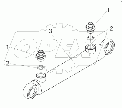 Гидроцилиндр КЗК-12-0602310