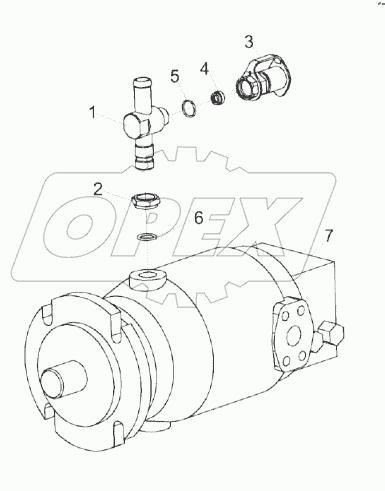 Гидромотор КЗК-12-0601500-01