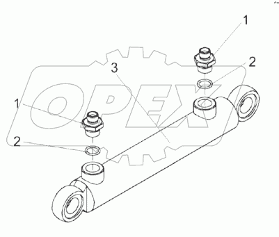 Гидроцилиндр КЗК 0602510