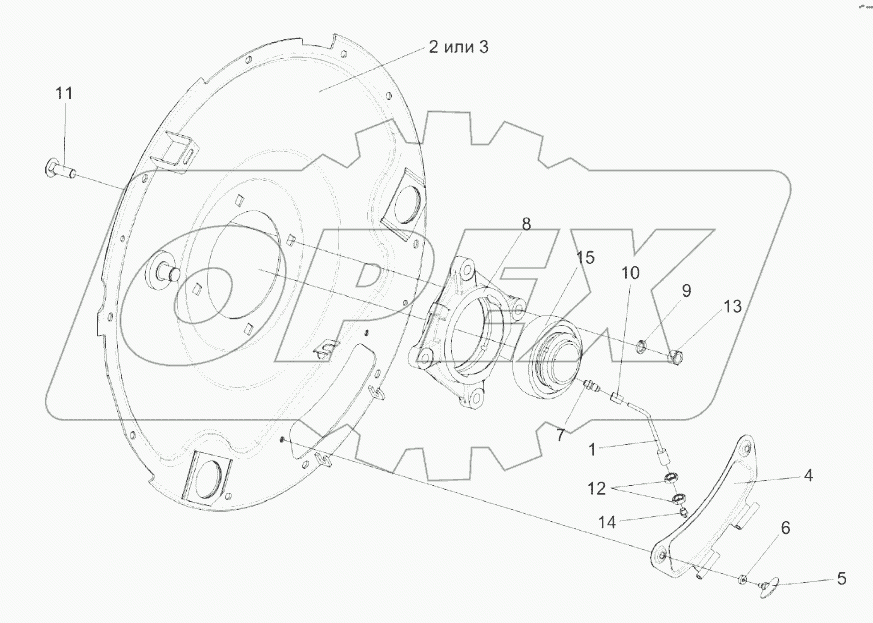 Фланец КЗК-8А-0102750