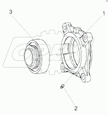 Опора КЗК 0102350