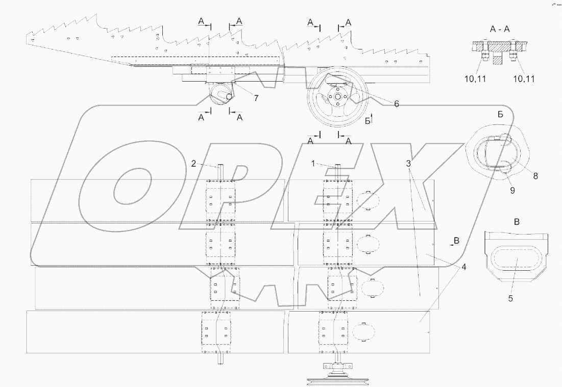 Соломотряс КЗК-8А-0212000