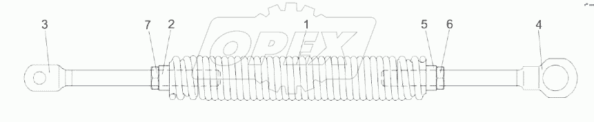 Пружина КЗК-8К-0202250