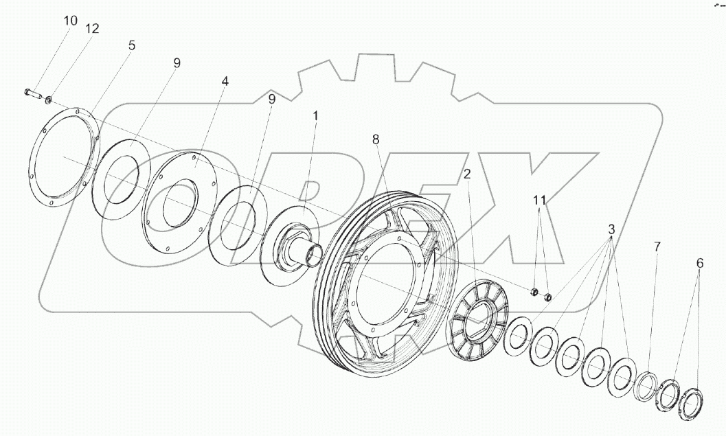 Муфта предохранительная КЗК 1873100