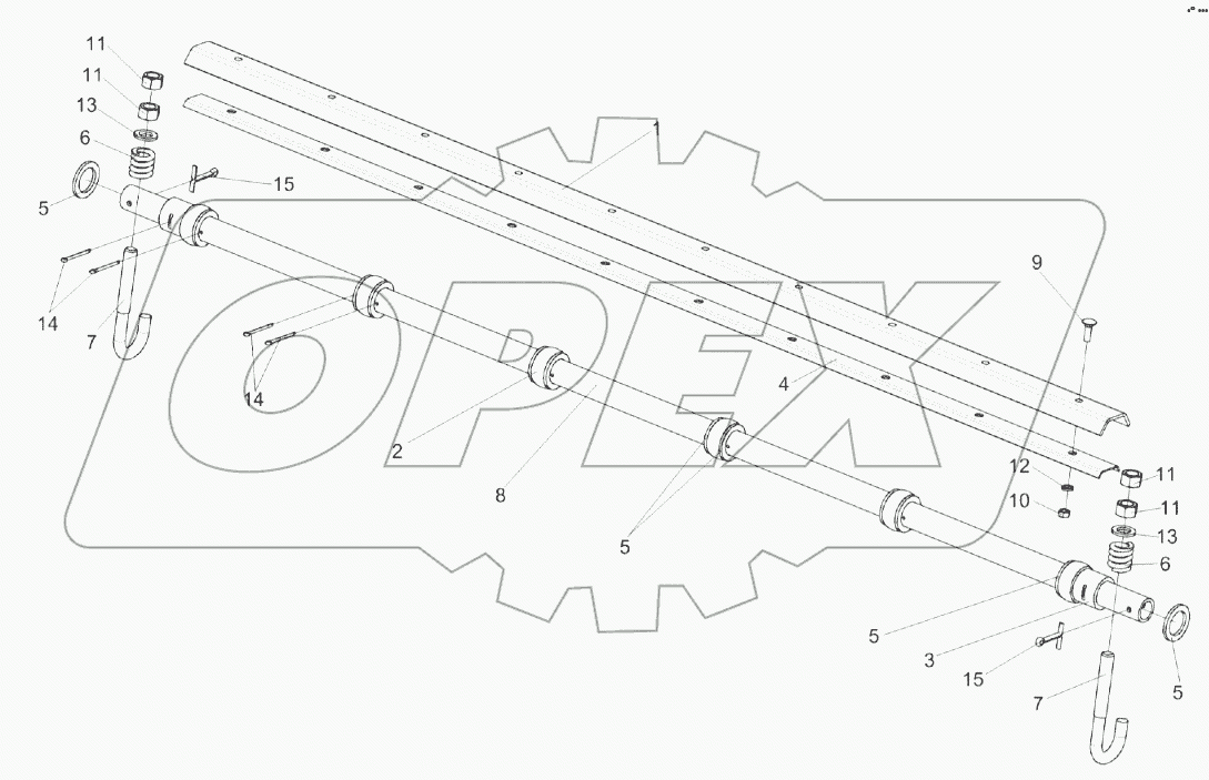 Установка трубы КЗК 1770010