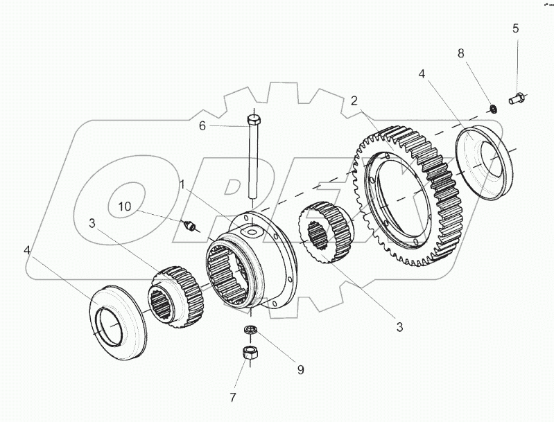 Муфта КВС-1-0107050