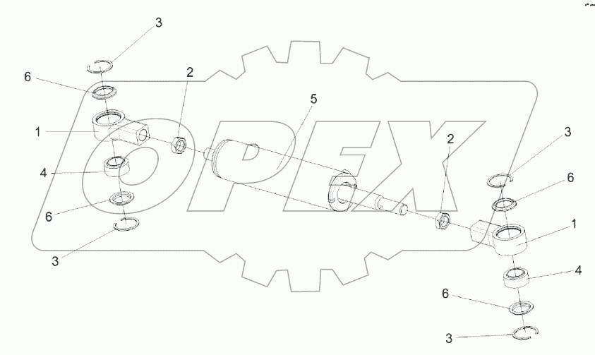 Гидроцилиндр УЭС-7-0109200