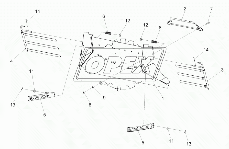 Дефлектор КЗК-8-0290320 1