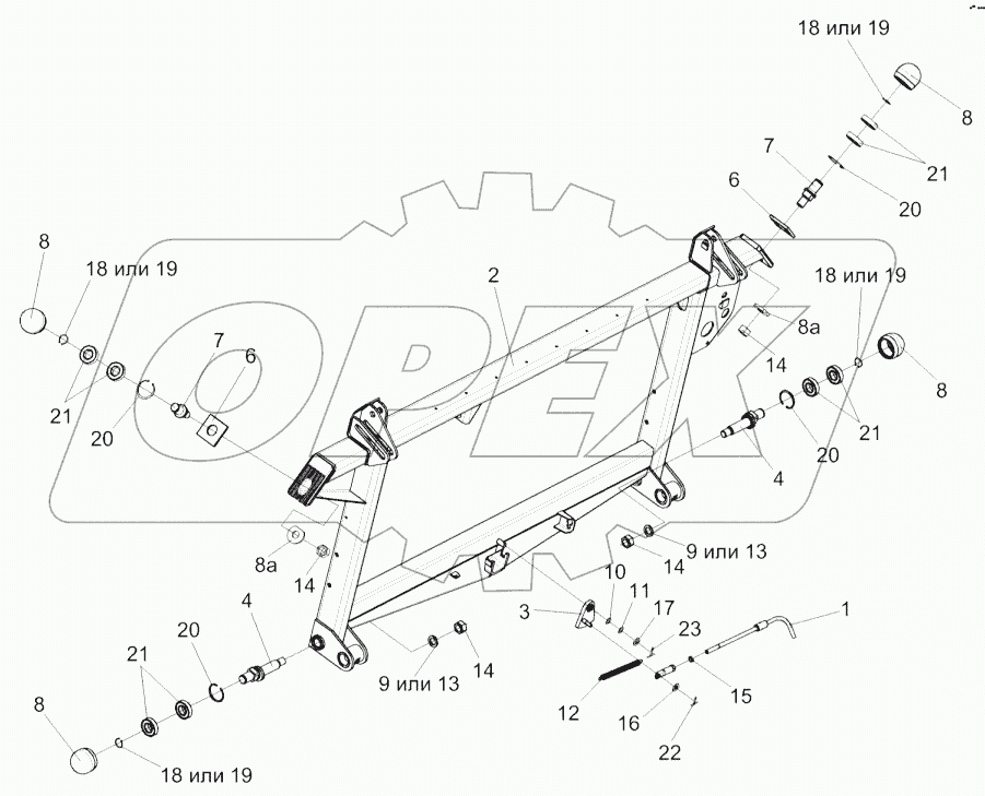 Рамка переходная КЗК 1780000А