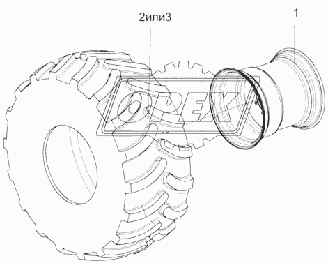 Колесо УЭС-7-0110000 и УЭС-7-0110000-02