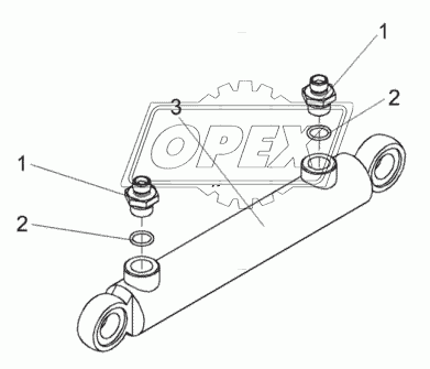 Гидроцилиндр КЗК-12-0602310