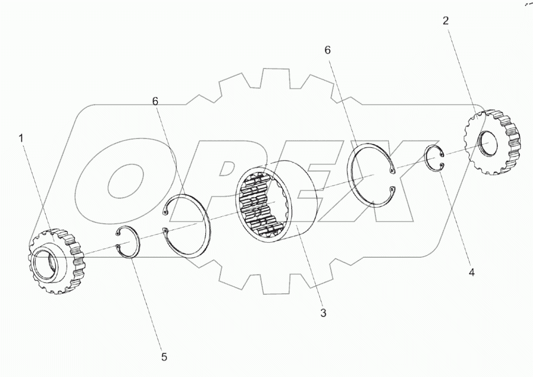  Муфта КЗК 0222100