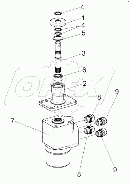  Установка насоса-дозатора КП-4-0600100