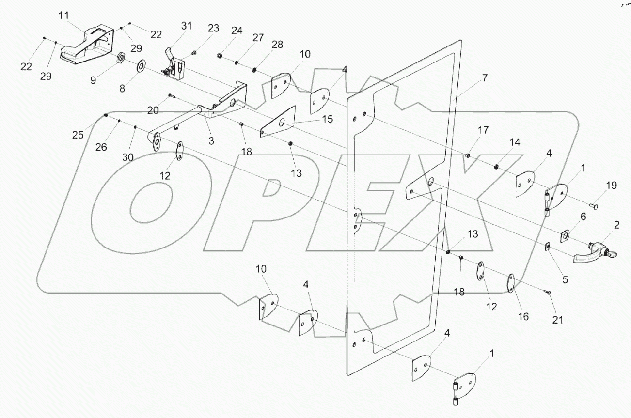  Дверь КЗК-12-0131070