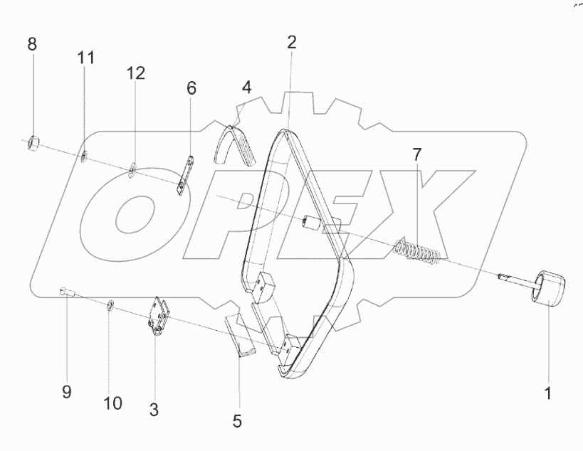  Крышка КЗК-12-0120530А