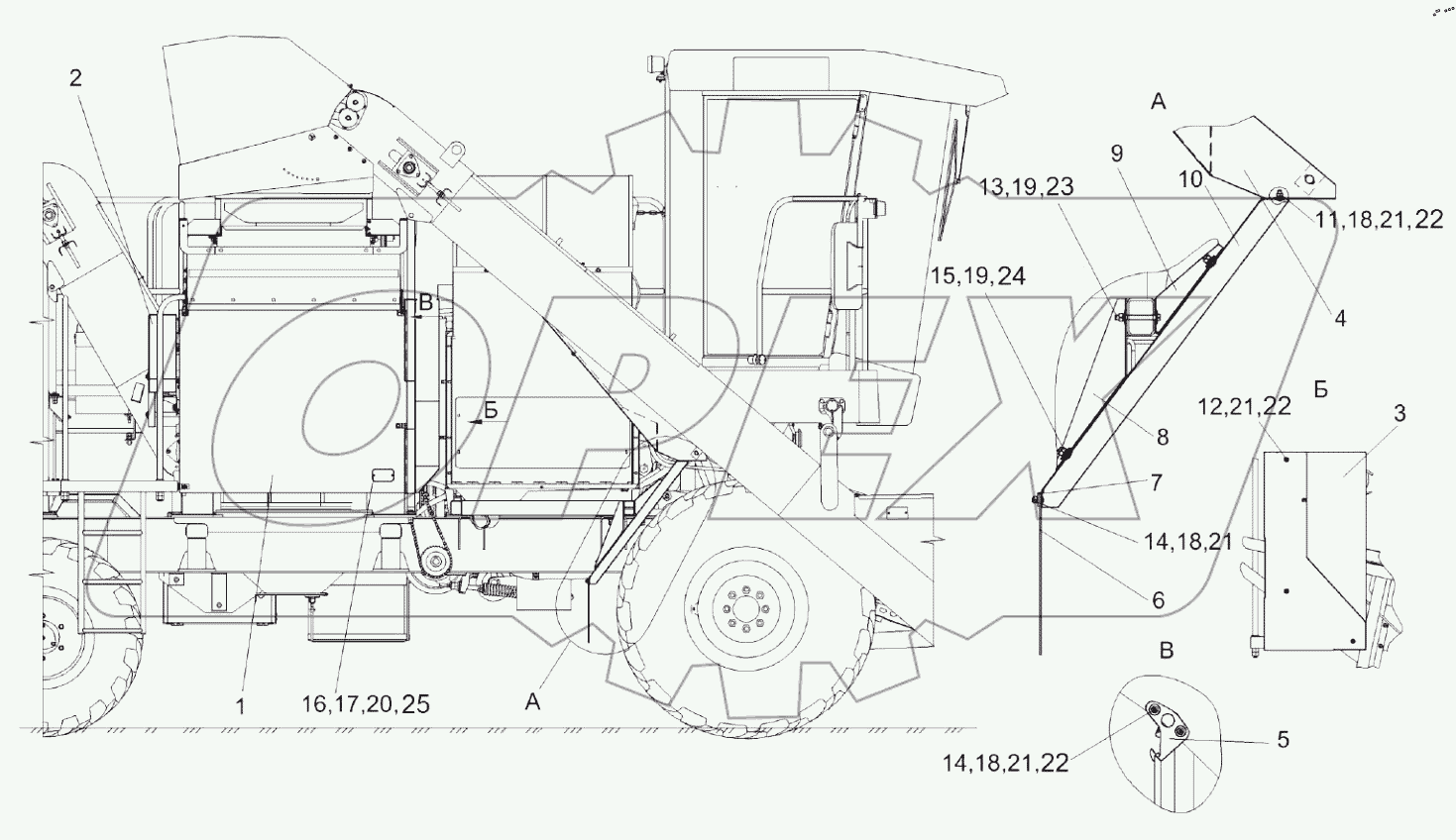  Установка капотов КП-4-0128000