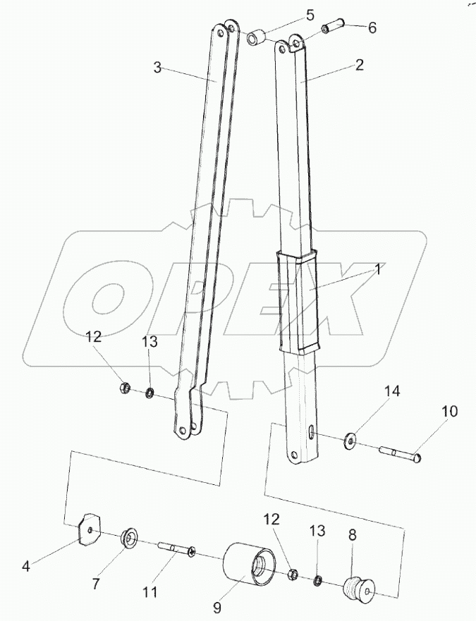  Механизм фиксации капота КЗР 0200370В