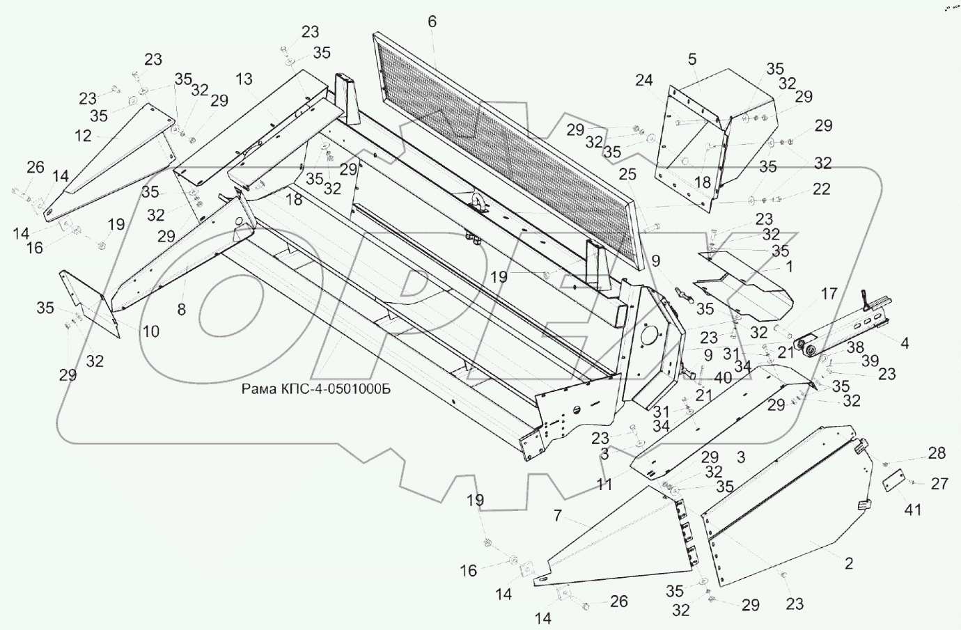  Початкоотделитель КП-4-0500100 (щитки и ограждения)