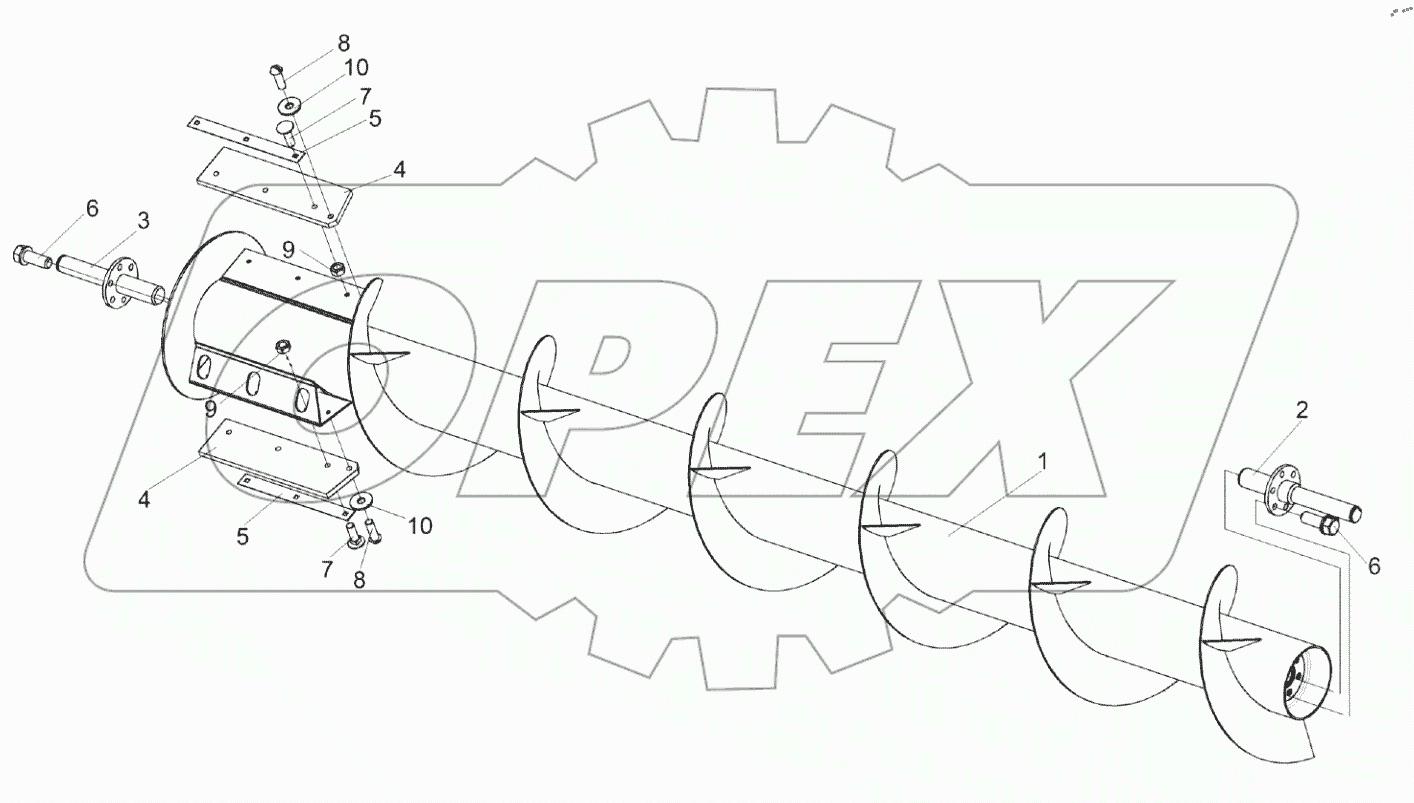  Шнек КП-4-0502000