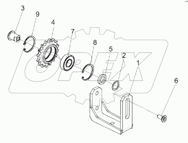  Устройство натяжное КПС-4-0523000
