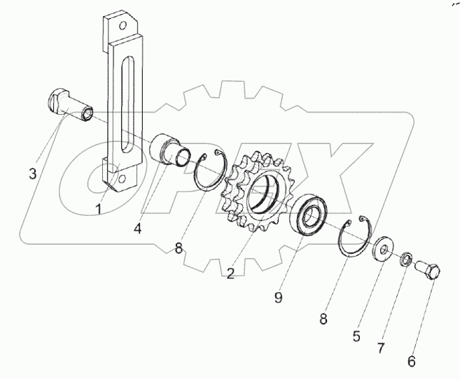  Устройство натяжное КПС-4-0524000