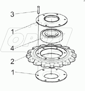  Звездочка КПС-4-0510060