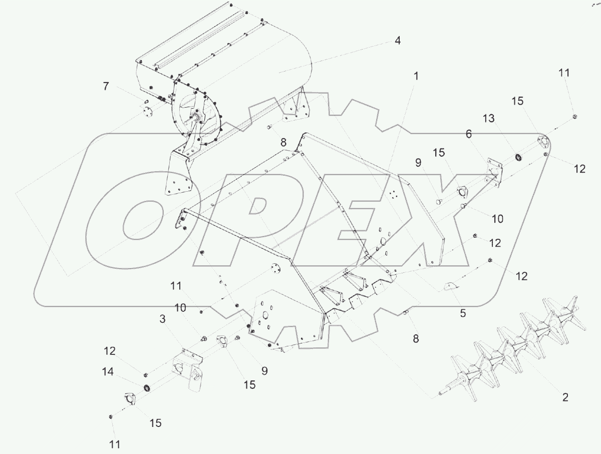  Распределитель КП-4-0102080А