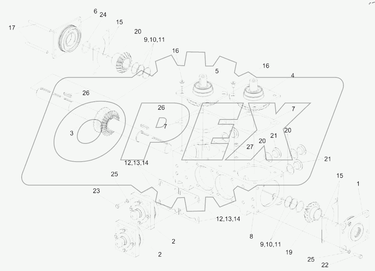  Редуктор КПС-4-0515200