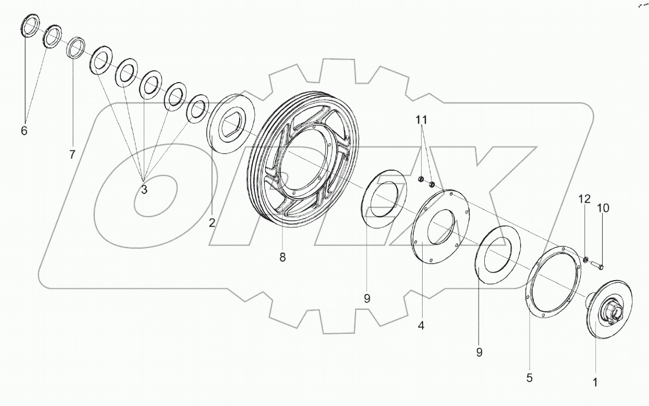  Муфта предохранительная КЗК 1873100