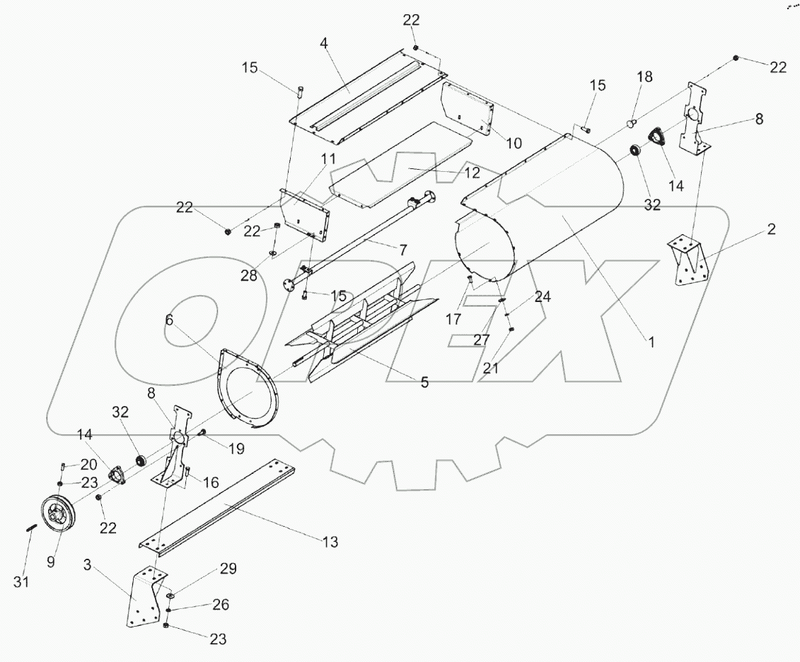  Вентилятор КПС-4-0108000А