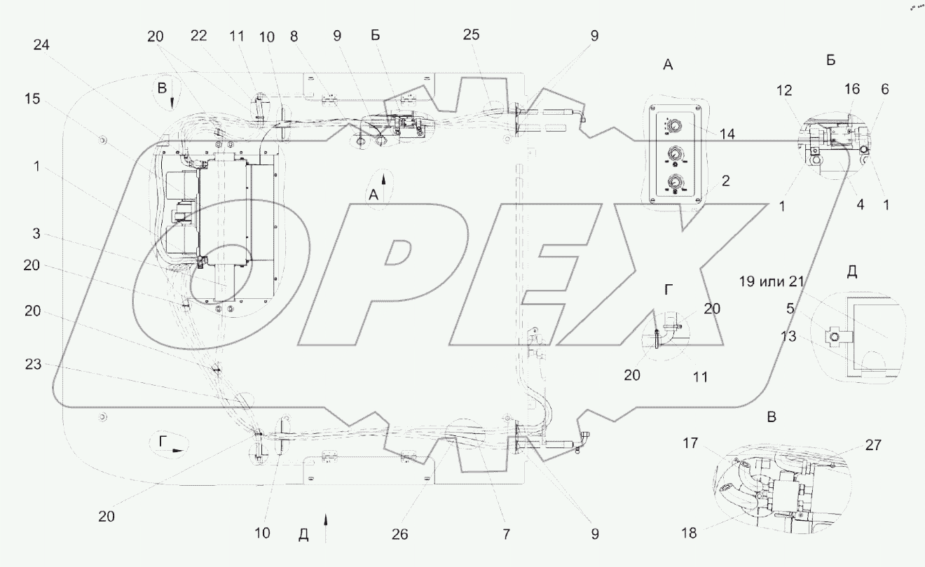  Установка испарителя КП-4-0121020