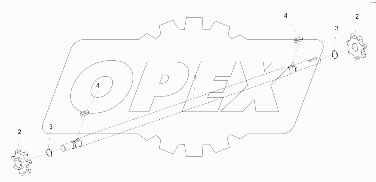  Вал КП-4-0102220