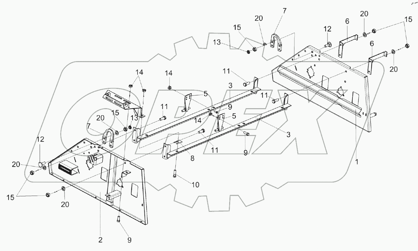  Устройство прижимное КП-4-0102490А