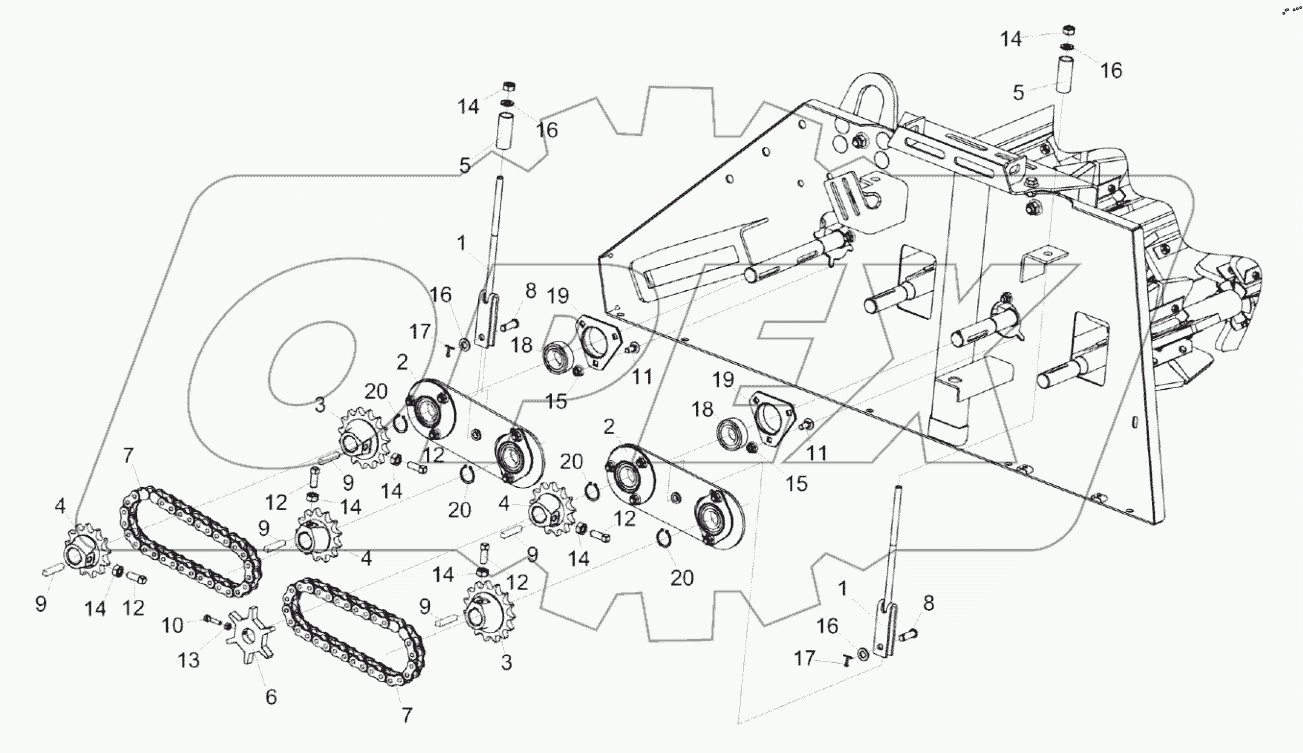  Устройство прижимное КП-4-0102490А