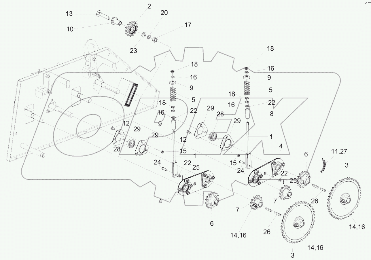  Устройство прижимное КП-4-0102490А